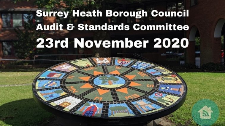 Surrey Heath Borough Council Audit and Standards Committee 23rd November 2020